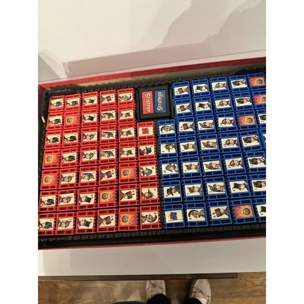 Vintage Milton Bradley Stratego Strategy Board Game Capture the Flag, 2 Players,